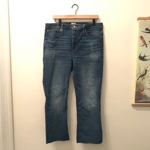 J. Crew Billie Demi Boot Crop Jeans NWOT